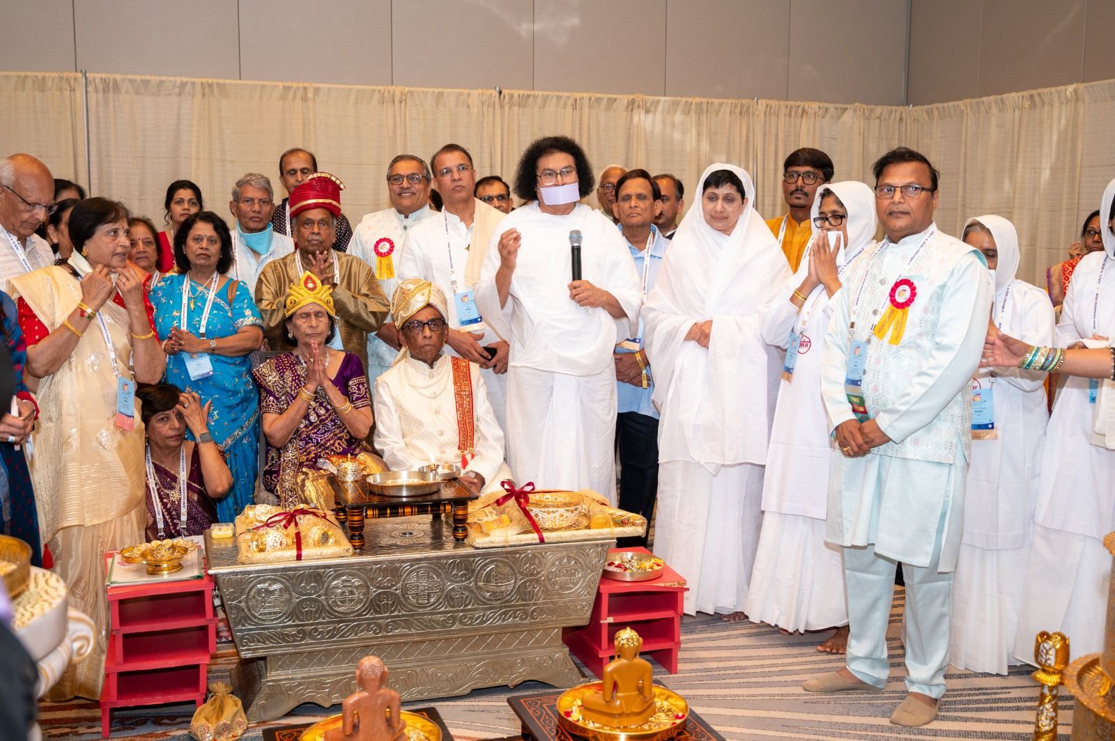 Sacred ceremony at JAINA Convention 2025