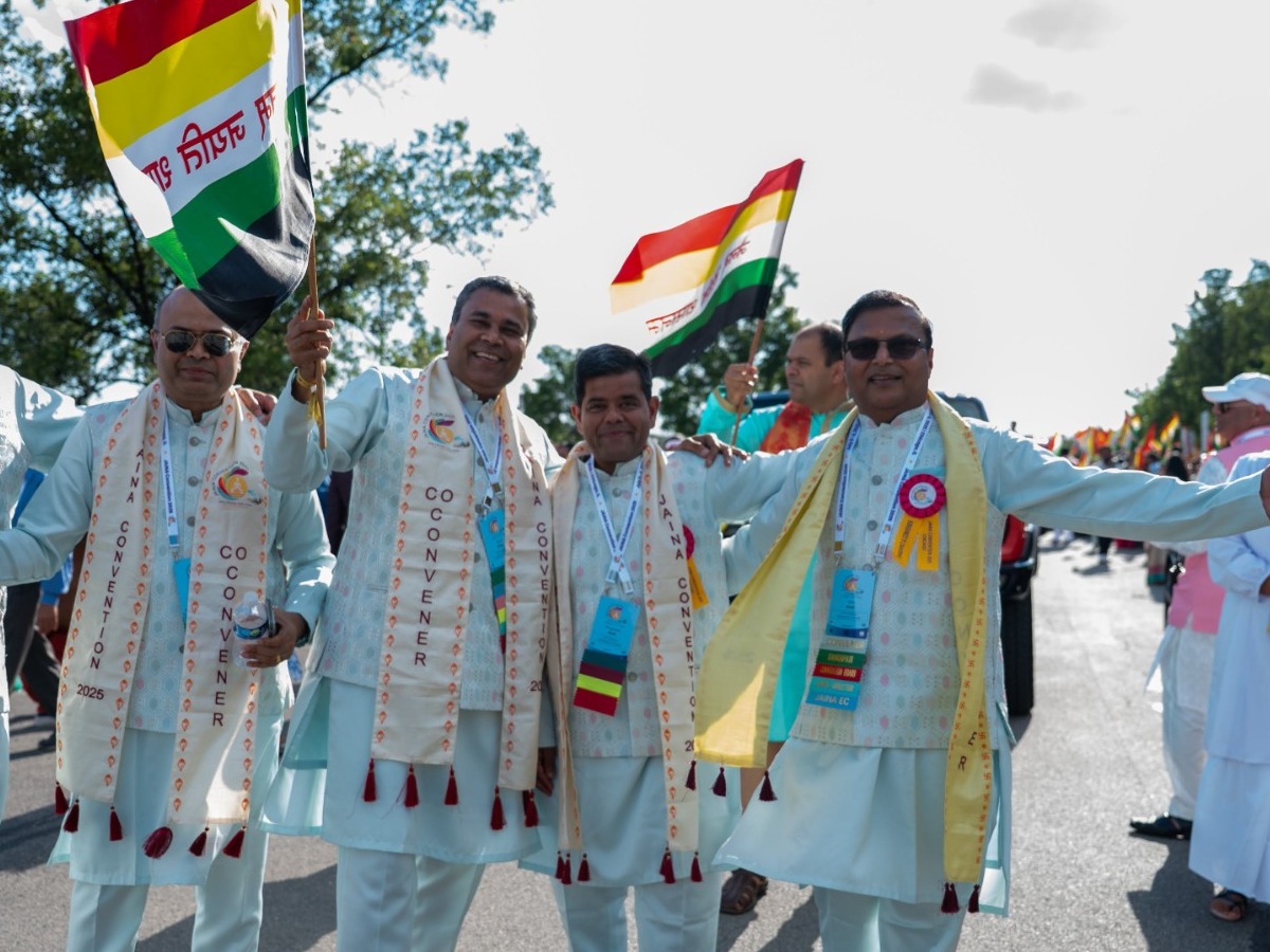 Convention leaders in the 2025 opening procession