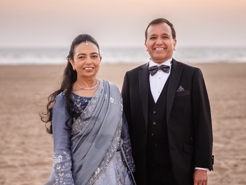 Dr. Jayesh and Ramila Shah — Sanghpati, JAINA Convention 2027