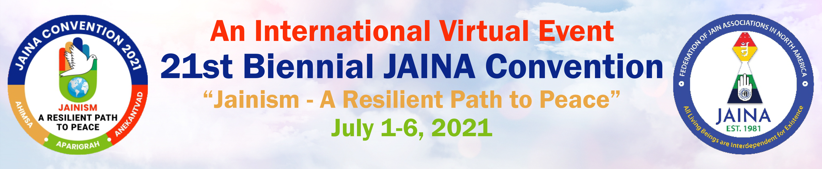 JAINA Newsletter JAINA Convention 2021 Registration Opens, Worldwide